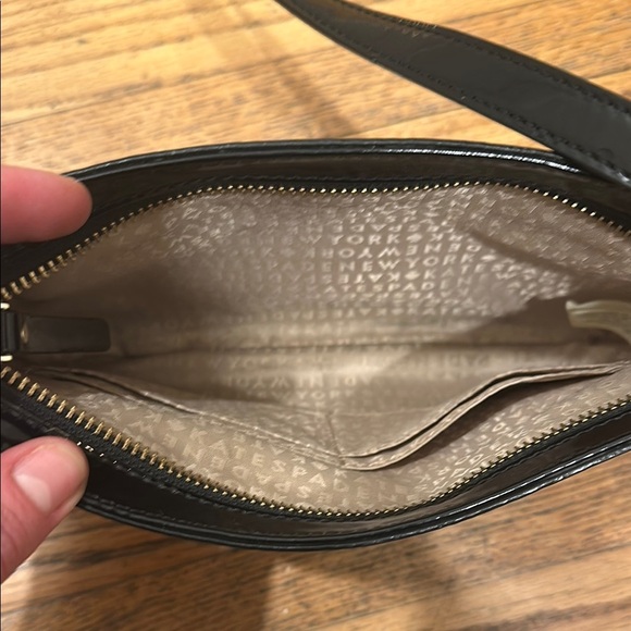 Kate Spade Black Embossed Shoulder Bag - Picture 3 of 6